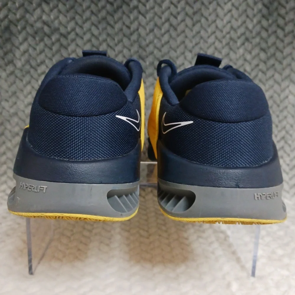 Nike Metcon 9 TB Michigan Men's Workout Training Shoes Navy Blue Yellow Sz 9.5